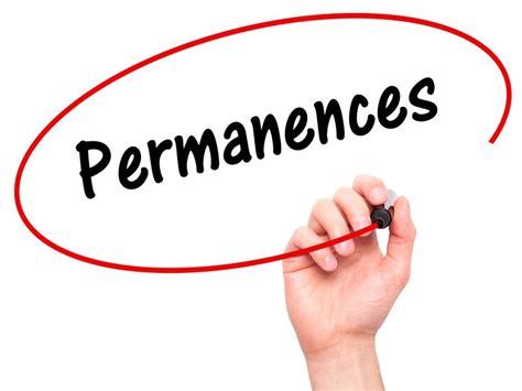 PERMANENCES